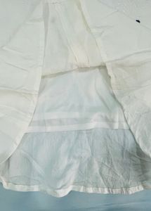 White Embroidered Tunic Top