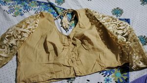 Net Cotton Blouse.