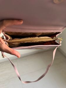 Floral Accent Crossbody Bag