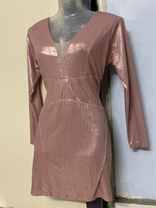 Pintrest Silk Shimmering Party Dress
