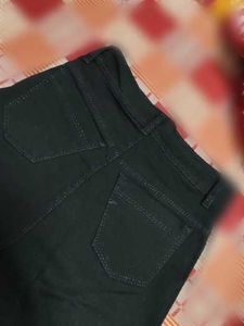 straight fit black jeans for women