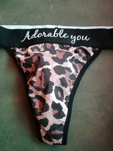 Unisex Adorable You Leopard Thong