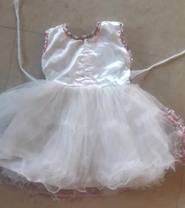 Baby Girl White Frock