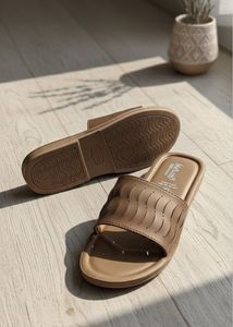 Comfy Brown Slides