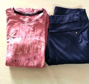 T-shirt And Jeggings For Girls (9-10 Yrs)