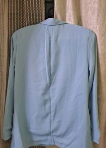 Blue Blazer With Half Shorts