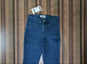 Blue Bellbottom Jeans