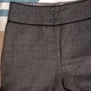 Straight High Waist  Trousers Pant