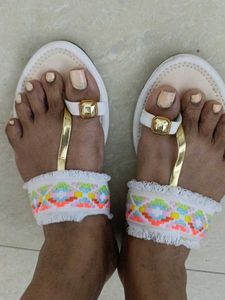 New Colorful Flats Slippers