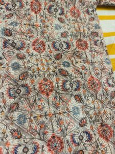Floral Print Kurta
