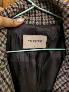 Vintage Plaid Overcoat