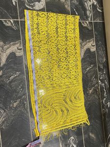 Elegant Yellow Dupatta