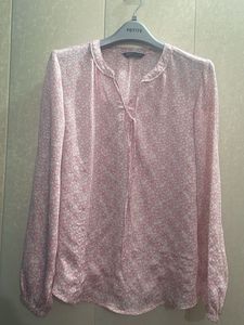 Floral Print Blouse with bell sleeves