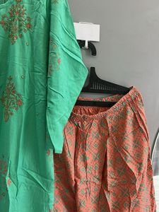Green Kurta Set (3xl)