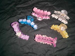 Flower Hair Claw Clips - single unit