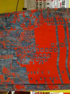 Abstract Print Fabric
