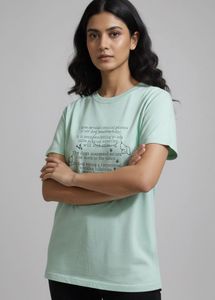 Mint Green Graphic Tee
