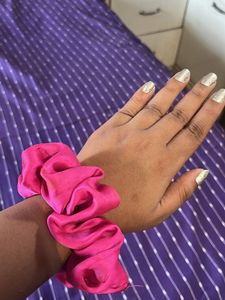 Xl Hot Pink Scrunchie