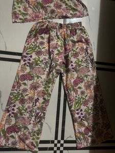 Floral Print Kurta Set