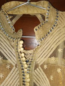 Gold Embellished Wedding Wear