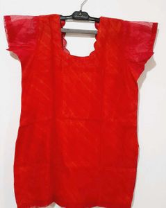 Red Short Kurti