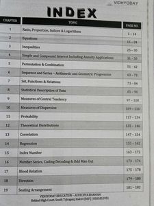 CA Foundation Quantitative Aptitude - Volumes 1 &amp;
