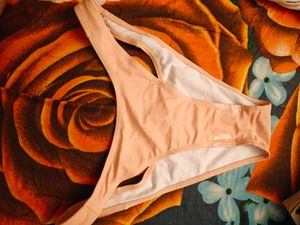 Pretty Little Thing Peach Bikini Bottom