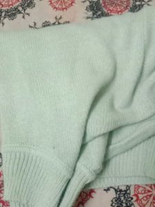 Mint Green Knit Sweater