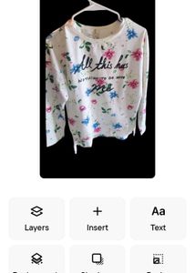 Floral Print Long Sleeve Top