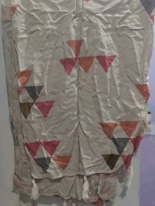 Geometric Print Scarf