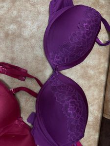 Burgundy &amp; Purple Bra Bundle