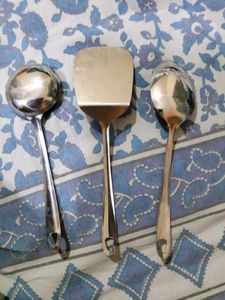 3 New Spoons (Stainless Steel)