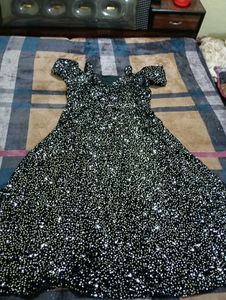 Velvet Squeen Floor Touch Gown