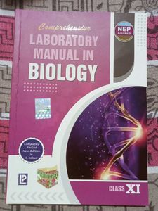 BIOLOGY LABORATORY MANUAL Book (comprehensive)