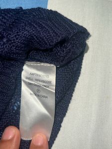 Allen Solly Brand Dark Navy Blue Top
