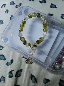 Dual Shade Green Bracelet ( New Design )