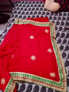 Beautiful Red Saree