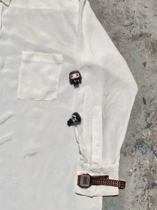 Aesthetic ZARA Silk Shirt For Women