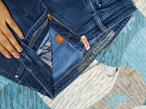 Dark Blue Denim Jeans