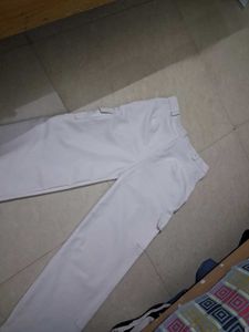 White Cargo Pants