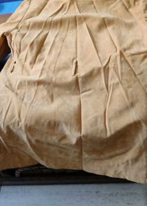 Women Suede Overcoat