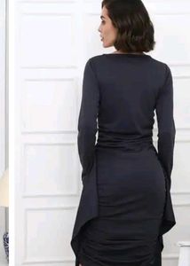 Elegant Black Bodycon Dress