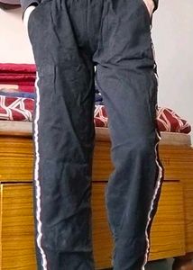 Black Stripped Trousers