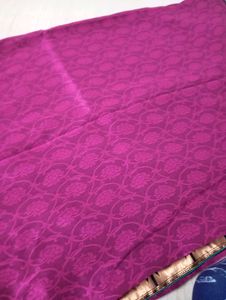 💜😻 Magenta Saree