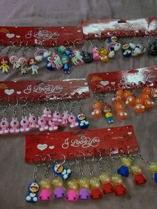 Set Of Five Dozen Keychains- Total 60 Pieces...