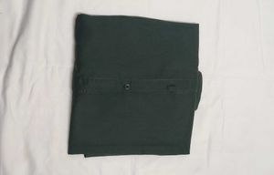 Dark Green Button-Down Shirt