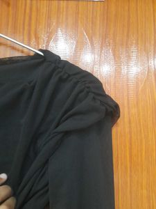 Black Long Sleeve Top