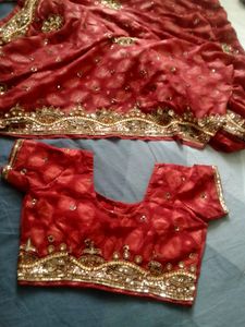 Copper Work Saree! 😍