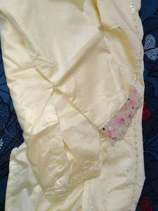 Brand New Pearl Work Silk Suit (Not Used)