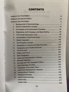 Principles of GEOMORPHOLOGY